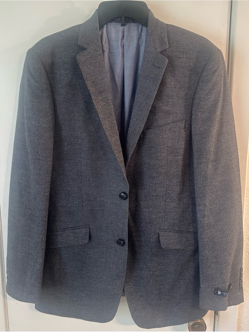U.S. Polo Assn. Men's Charcoal Gray Two-Button Sport Coat NEW WITH TAG MSRP $200